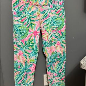Lilly Pulitzer Colorful Leaf Print Pants